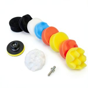 Polishing Pad Kit GANGOU 9x3in Foam Car Pads-0